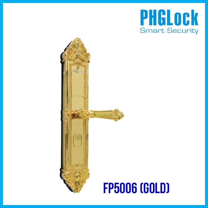 Khóa cửa điện tử PHGLock FP5006 (Vàng)