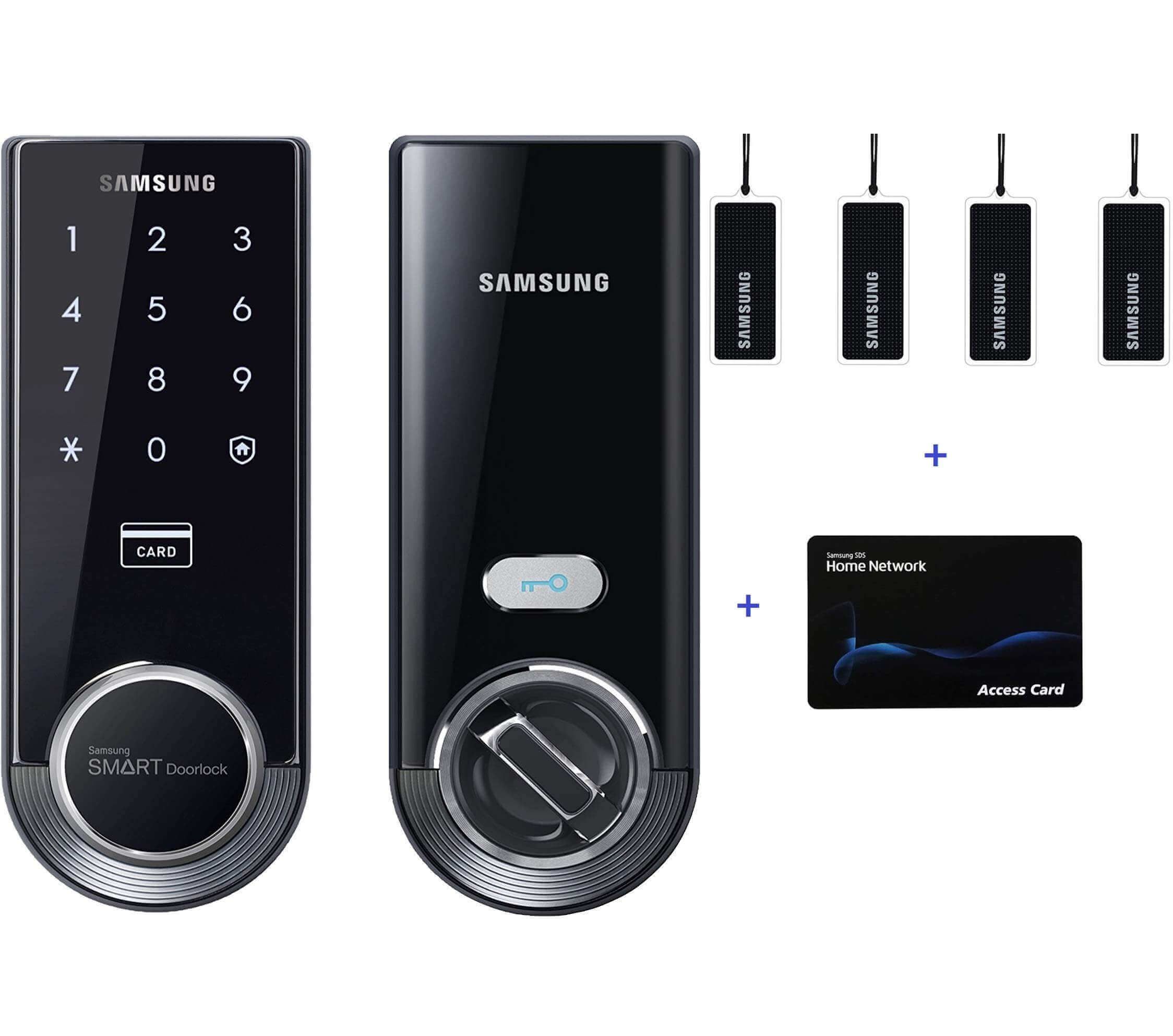 Điểm giống nhau của khóa cửa điện tử Solity và Samsung