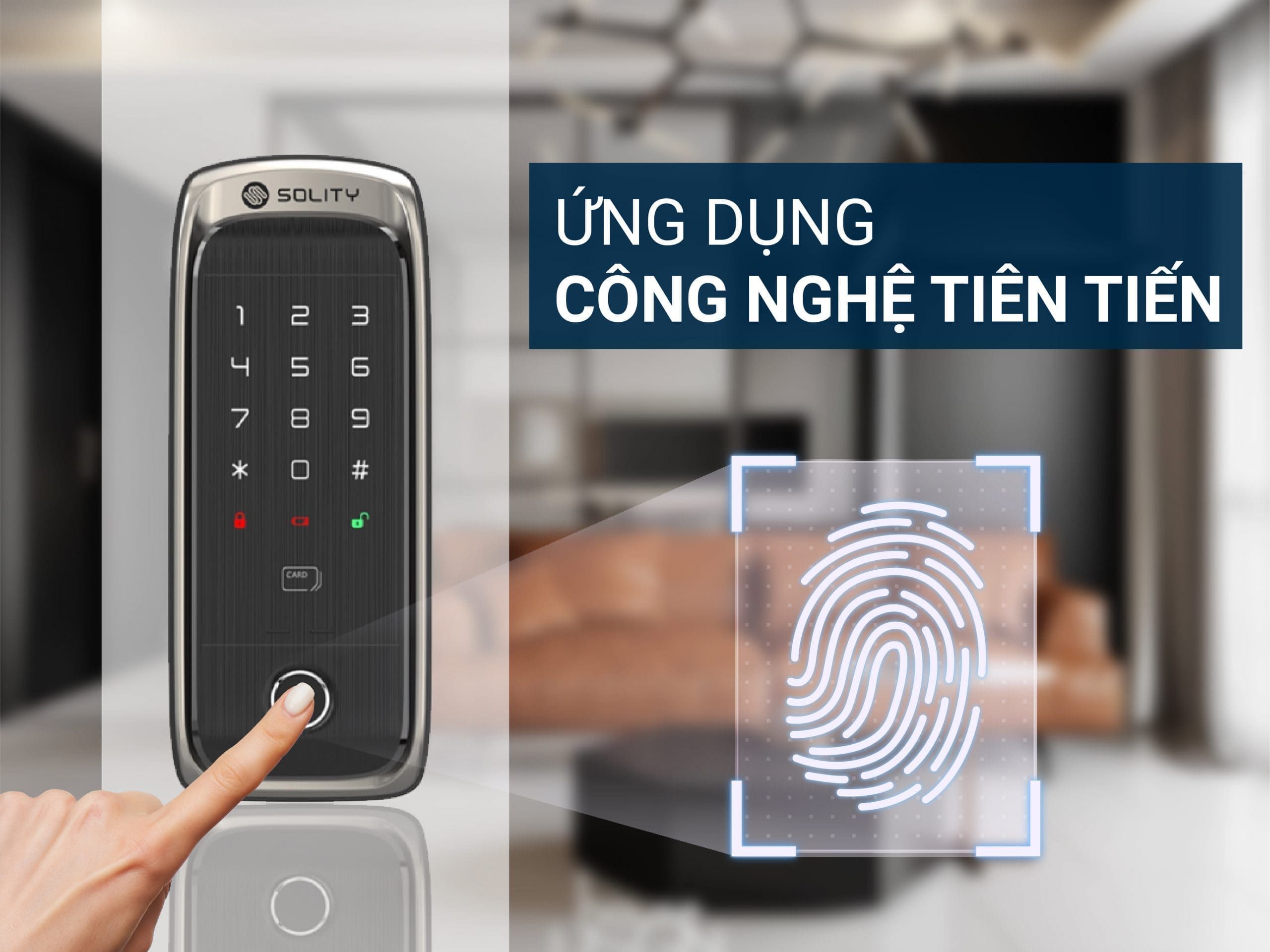 Khóa cửa Solity- dòng khóa cửa đến từ Hàn Quốc