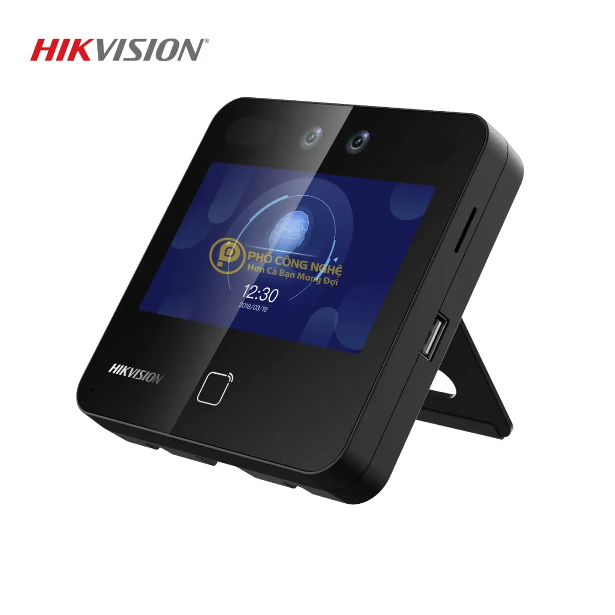 Máy chấm công khuôn mặt Hikvision DS-K1T343MX
