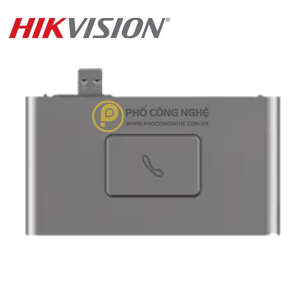 Module nút gọi cho máy chấm công Hikvision DS-KAB670-WB