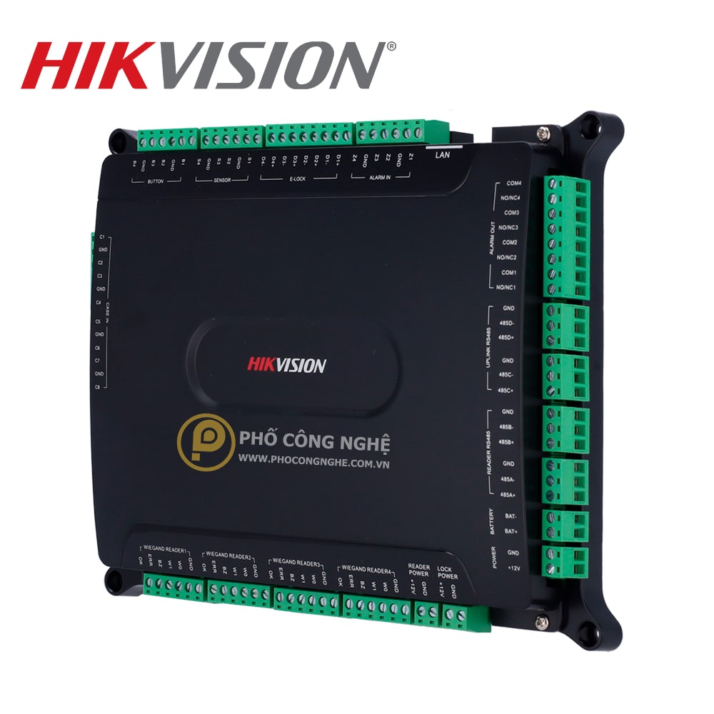 Bộ điều khiển trung tâm 4 cửa Hikvision DS-K2604T Mainboard