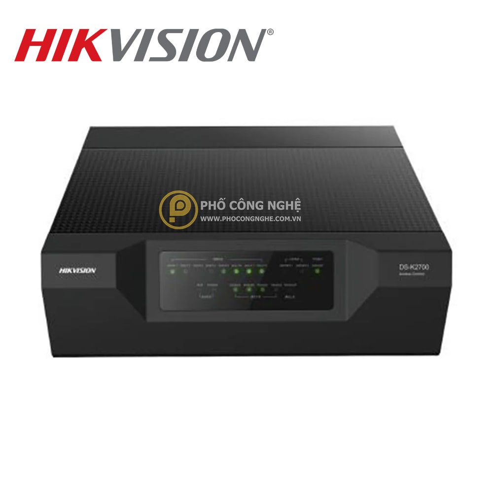 Bộ điều khiển trung tâm 12 cửa Hikvision DS-K2700