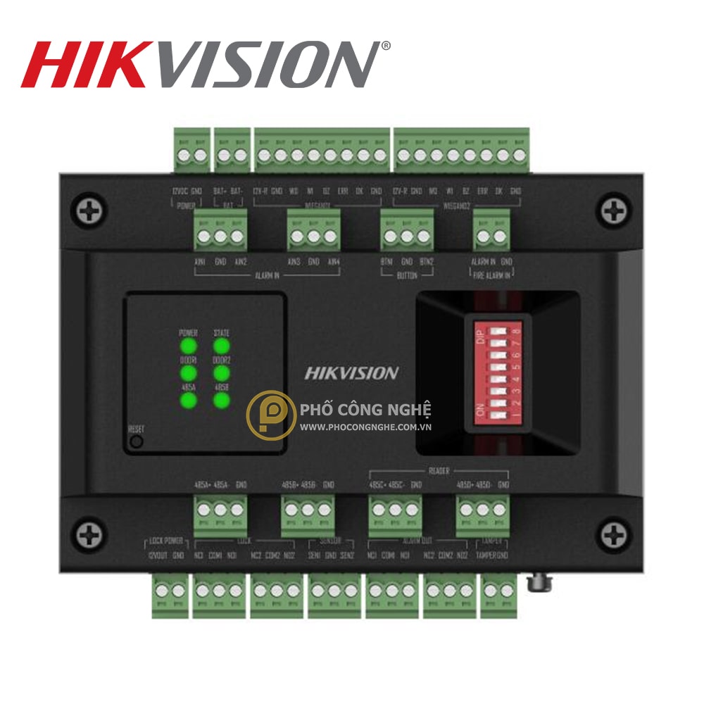 Module điều khiển truy cập cửa Hikvision DS-K2M002X