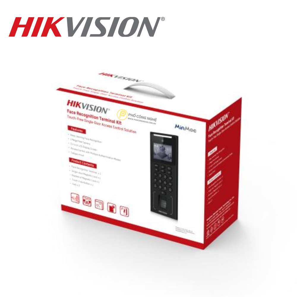 Bộ Kit kiểm soát ra vào bằng khuôn mặt Hikvision DS-KAS321