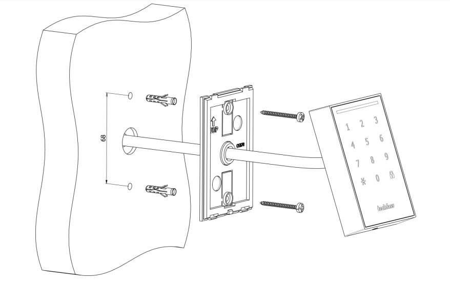 Hướng dẫn lắp đặt Techfass WRE 121K WH