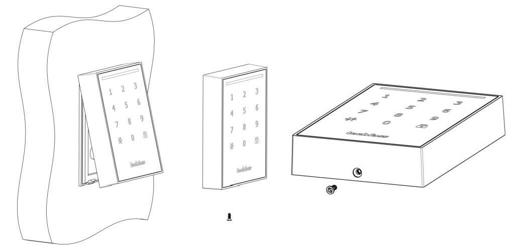 Hướng dẫn lắp đặt Techfass WRE 121K WH