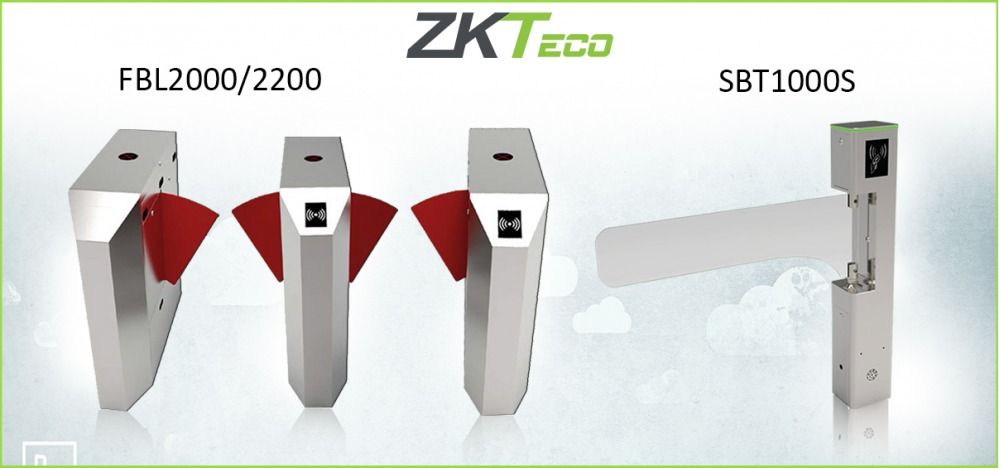 Cổng kiểm soát vào ra Flap Barrier ZKTeco FBL2000