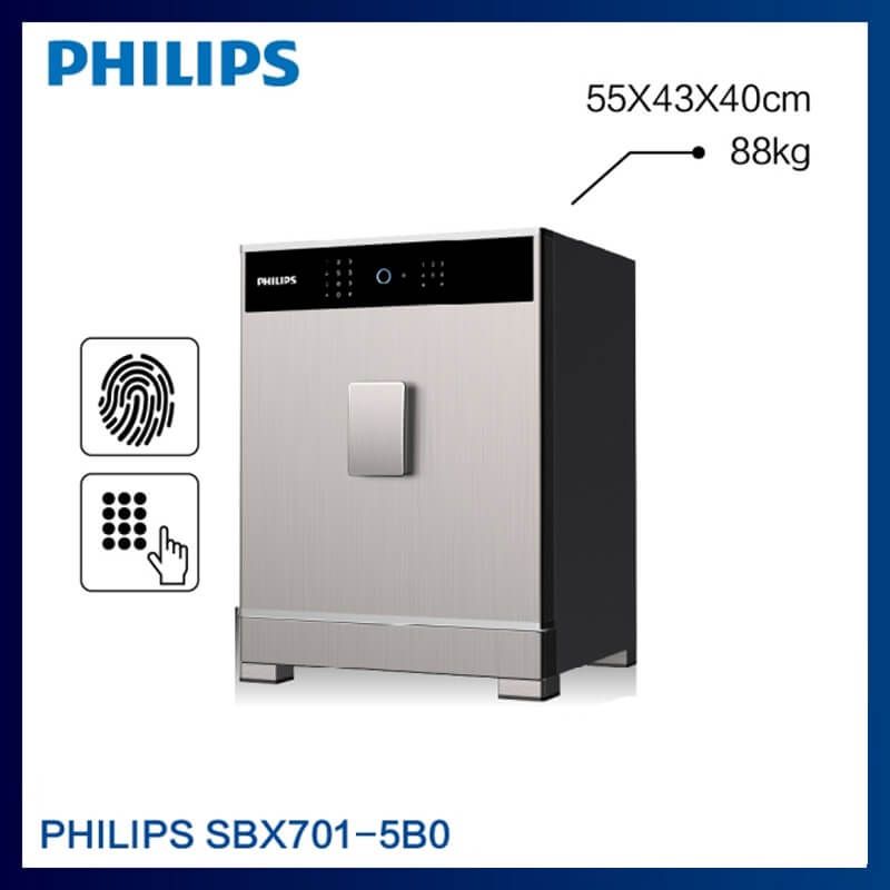 Két sắt thông minh Philips SBX701-5B0