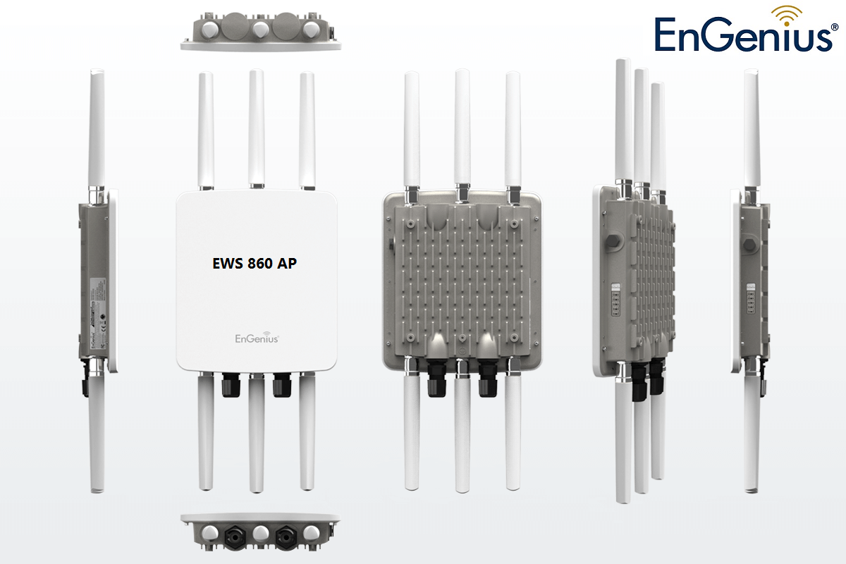 Bộ phát WiFi ngoài trời tốc độ cao EnGenius EWS860AP