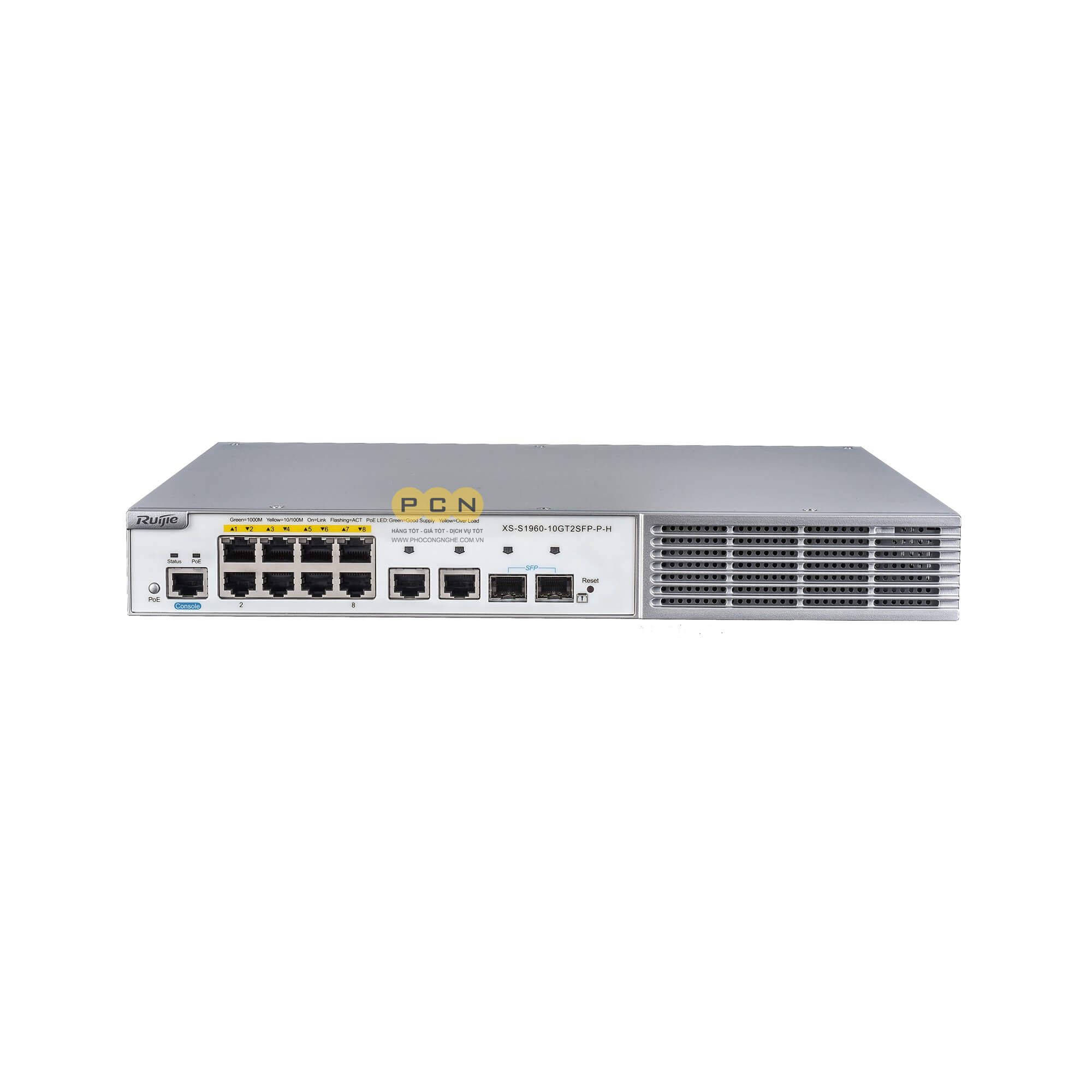 Switch quản lý 8-Port Ruijie RG-S1920-18GT2SFP