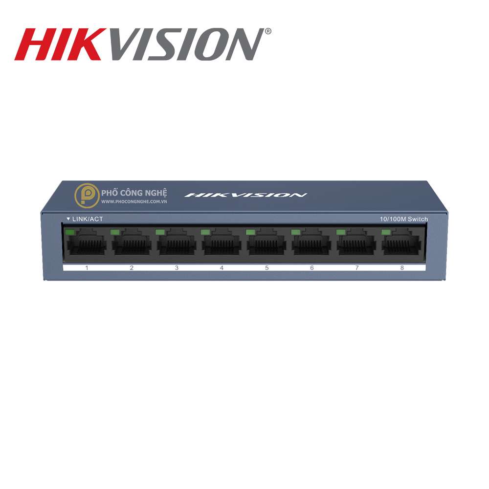 Switch mạng 8 cổng Hikvision DS-3E0108-O