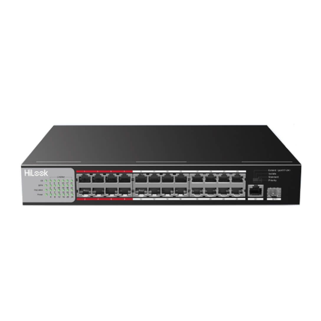 Switch PoE 24-Port 100 Mbps Hilook NS-0326P-225