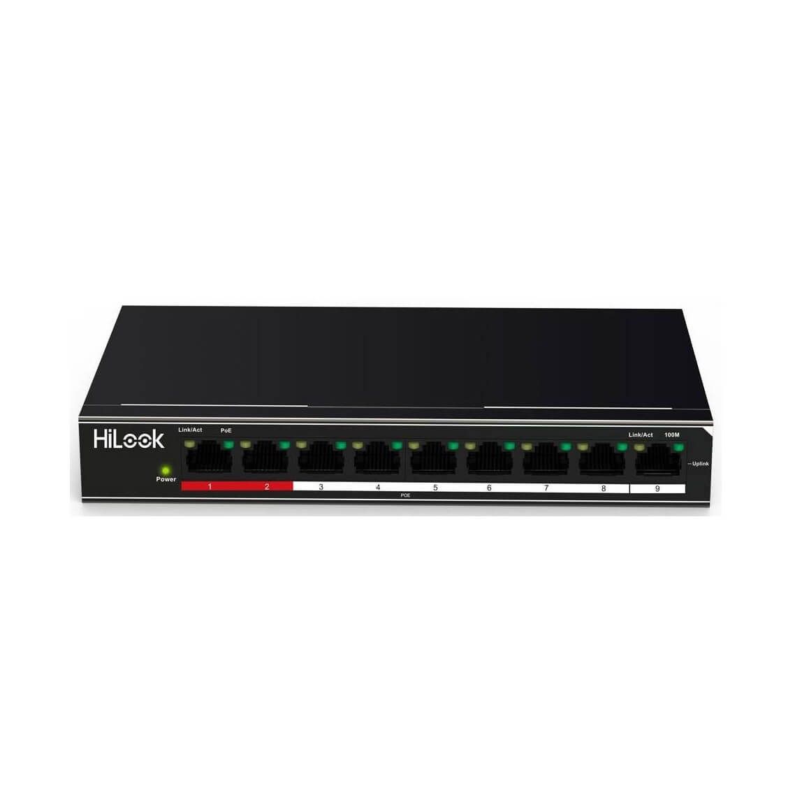 Switch PoE 8-Port 100 Mbps Hilook NS-0109P-58