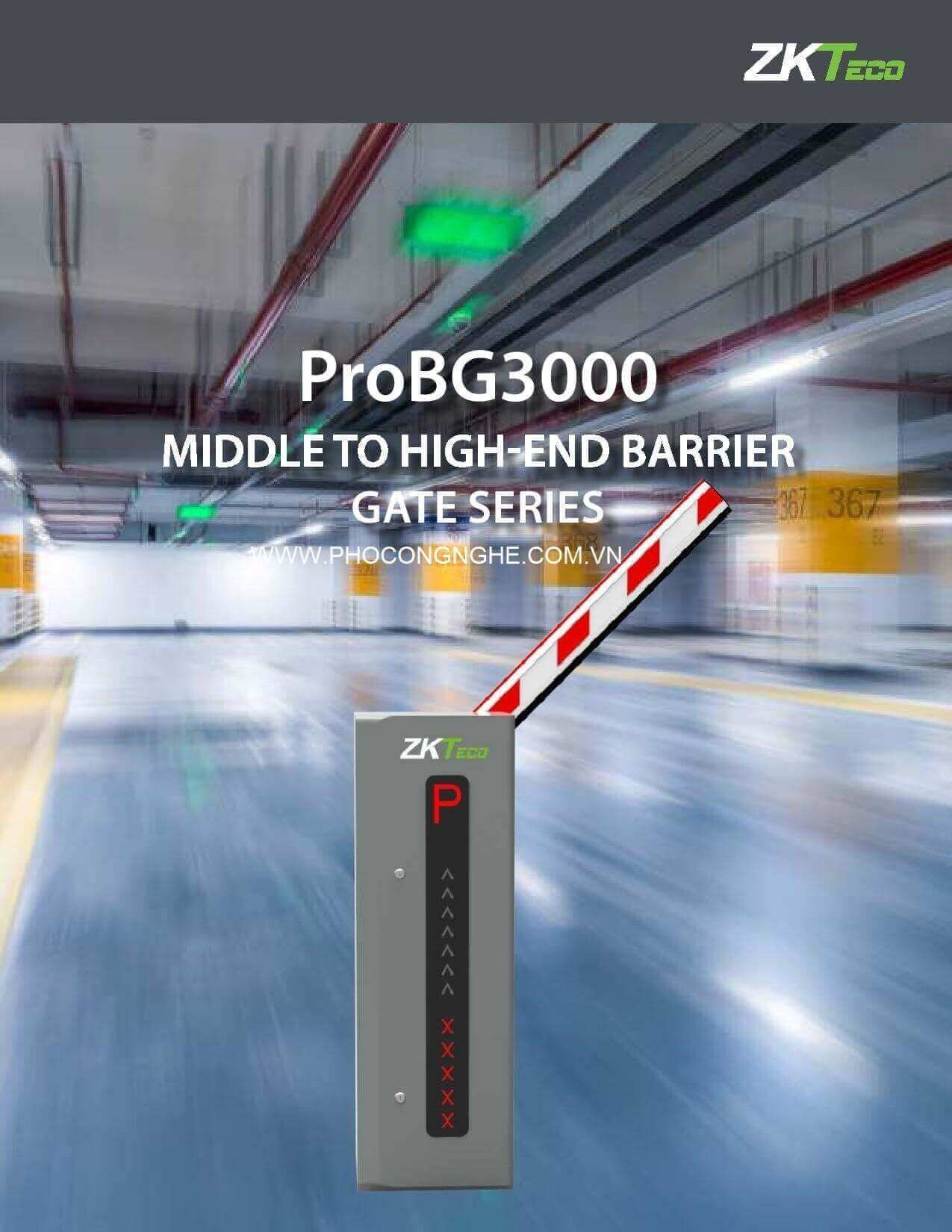 Barrier tự động ZKTeco ProBG3000