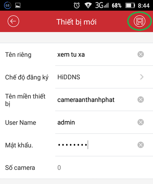 cài đặt camera hikvision cho điện thoại