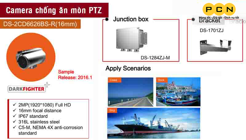 Giới thiệu camera chống ăn mòn Hikvision