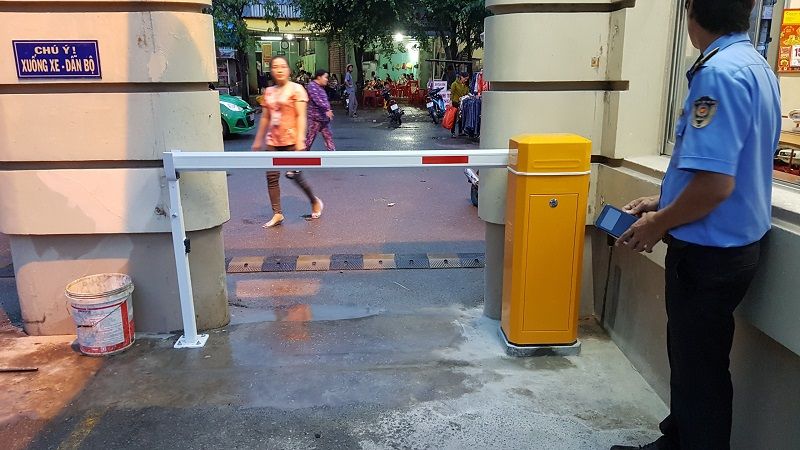 Barrier tự động bảo vệ an toàn, giảm thiểu trộm cắp