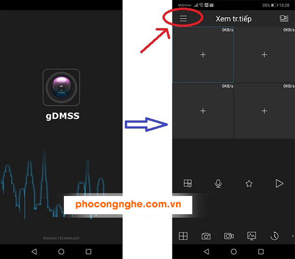 Hướng dẫn cách xem lại Camera Dahua trên điện thoại và máy tính