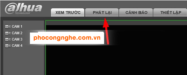 Hướng dẫn cách xem lại Camera Dahua trên điện thoại và máy tính